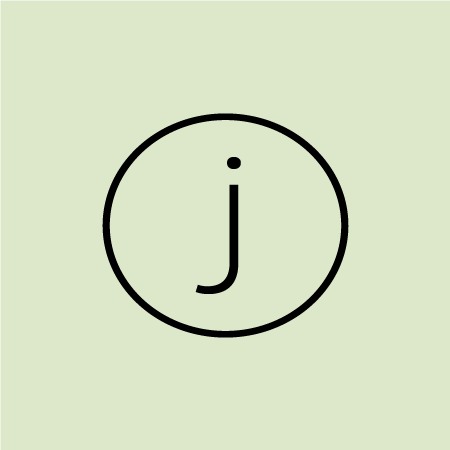 ikon med bokstaven j och en cirkel runt bokstaven
