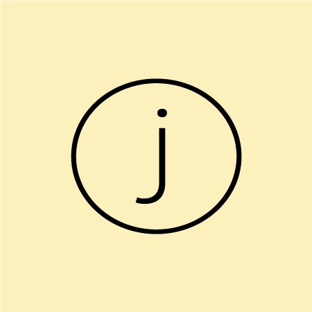 Ikon som illustrerar en cirkel med bokstaven j i mitten. Symbolen för Telgebo junior.